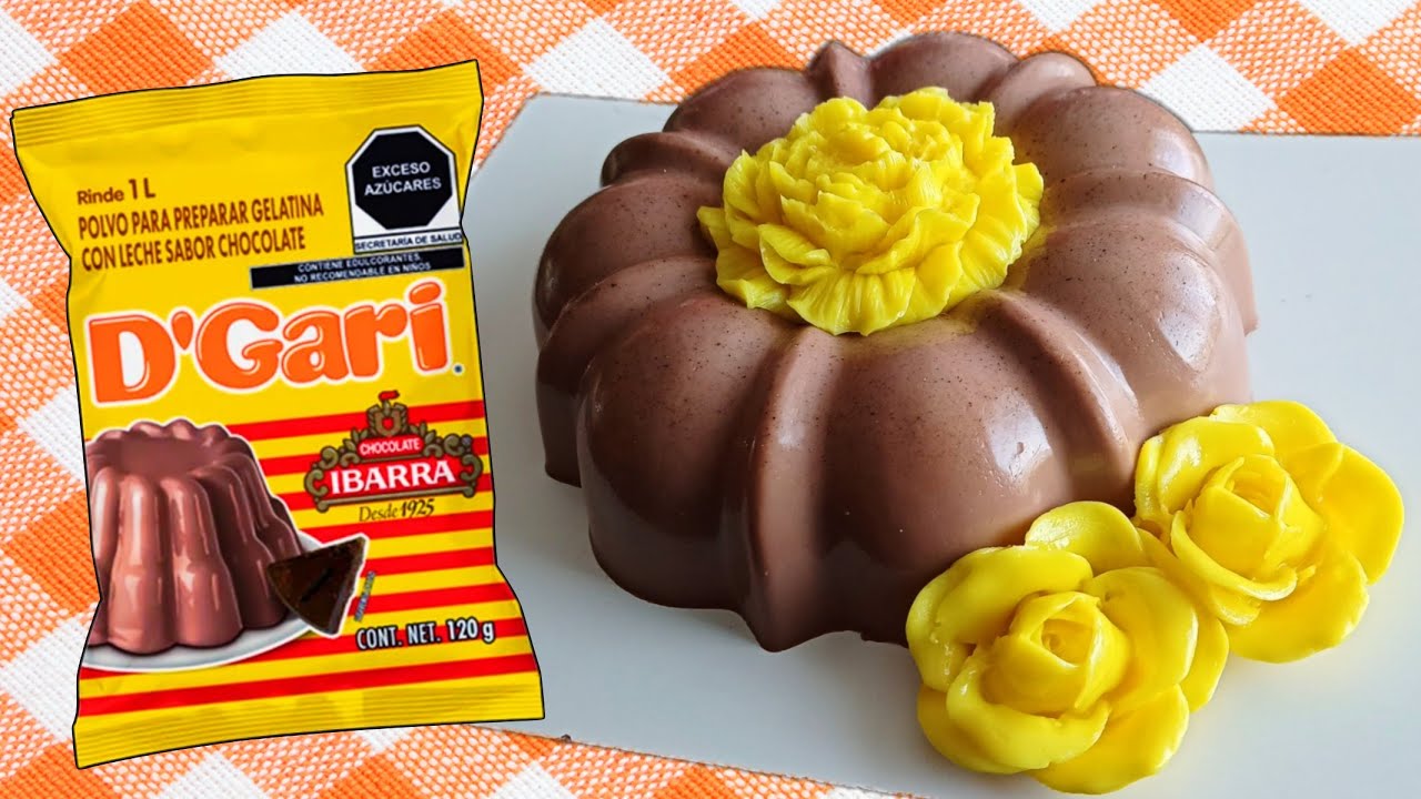 Gelatina de Chocolate Ibarra