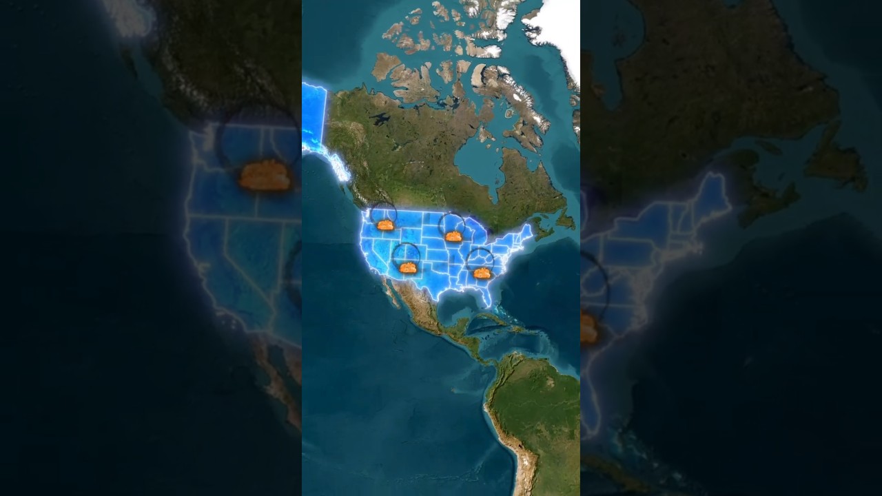 Эти города США первыми подверглись бы удару в Третьей мировой войне.