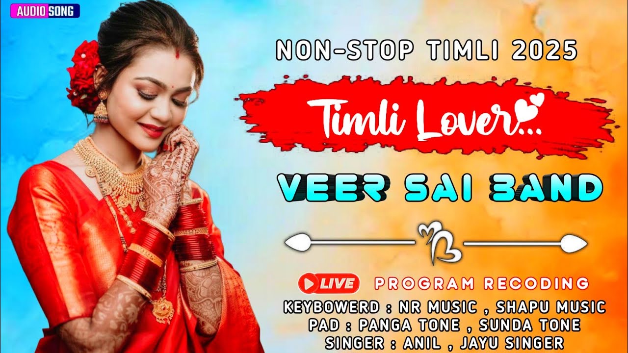 NON STOP TIMLI 2025💖 || VEER SAI BAND 🎹|| NEW KHATALI TIMLI SONG 🥁||🔴LIVE RECODING🔥...