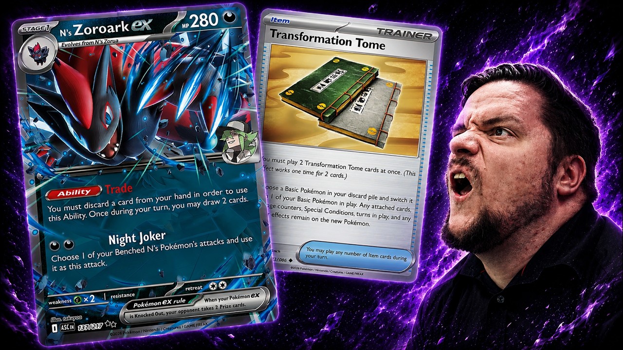 N's Zoroark ex - TREJD, TREJD i jeszcze raz TREJD?
