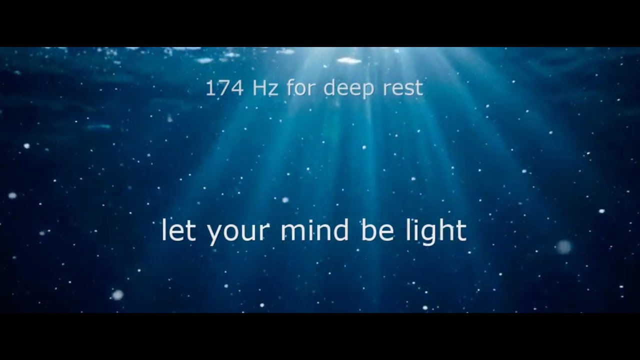 174 Hz Pure Frequency for Deep Rest & Nervous System Calm (2 Hours)