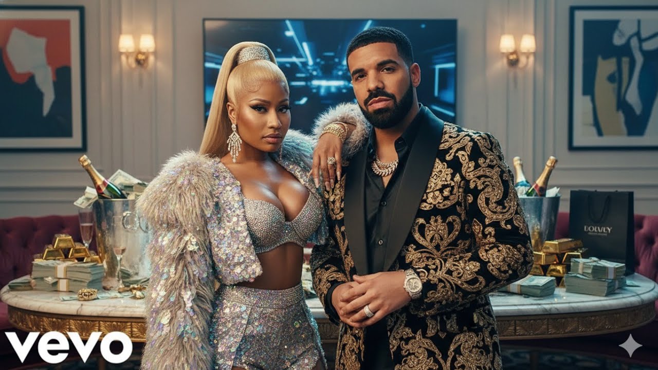 Nicki Minaj, Travis Scott, Drake - Cobalt Cascade (ft. Lil wayne, Ravence) | Music Video