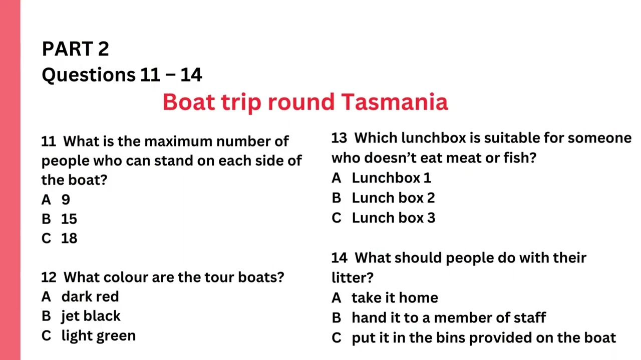 Практический тест по аудированию IELTS с ответами | Часть 1 [Очень важно]