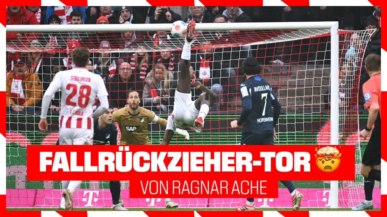 CRAZY Bicycle Kick Goal by Ragnar ACHE 😍🤯 | Bundesliga | 1. FC Köln