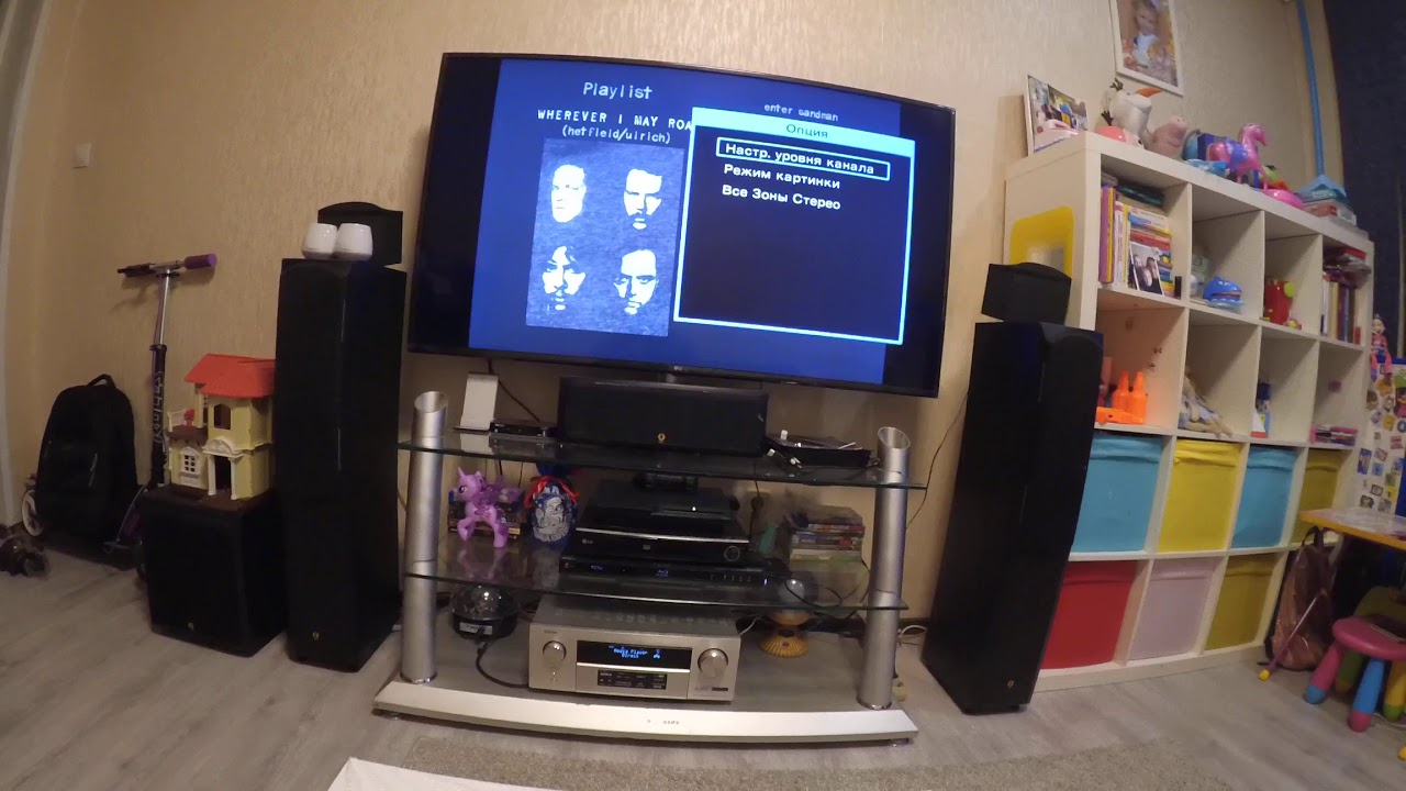 Тест громкости Denon 4500