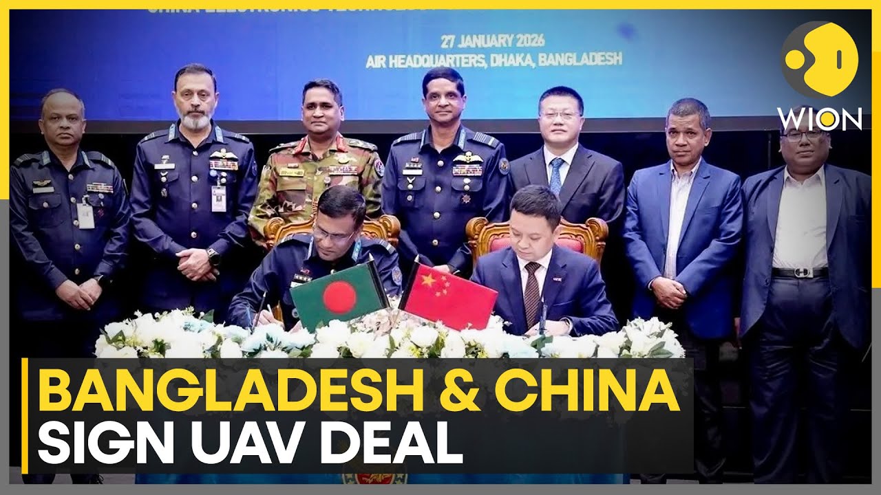 Bangladesh-China Defence Ties: Dhaka Boosts Indigenous Drone Capacity With Beijing Deal | WION