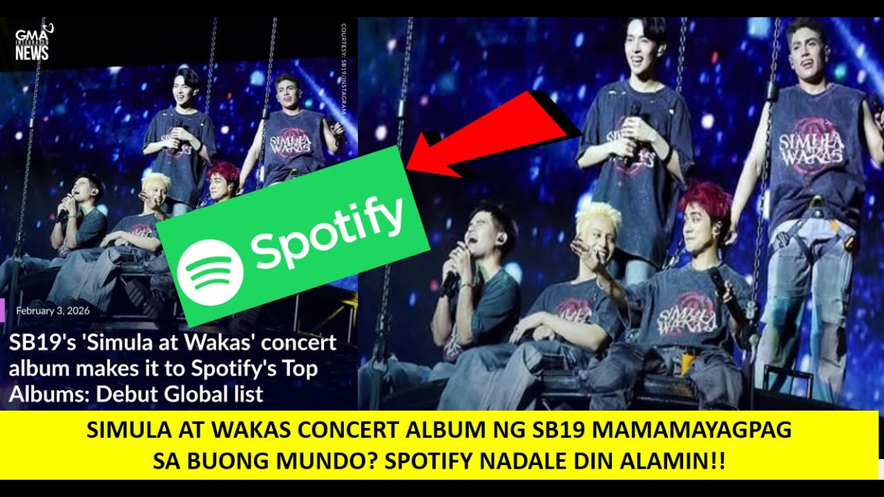 SB19 MULING NAKAPASOK SA WORLD WIDE LIST NG SPOTIFY SA KANILANG SIMULA AT WAKAS ALBUM WOW GALING