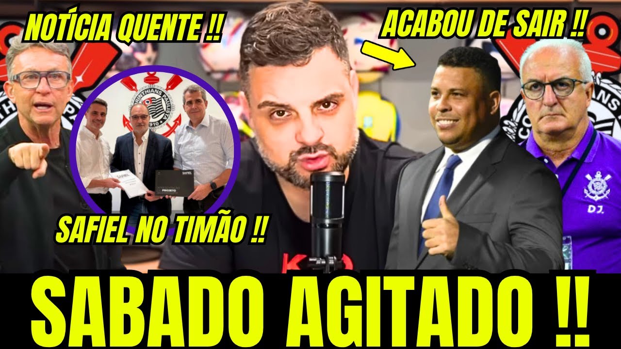 🚨CHICO GARCIA TROUXE NOT&Iacute;CIA QUENTINHA DO CORINTHIANS !! SAF NO CORINTHIANS &Eacute; REALIDADE