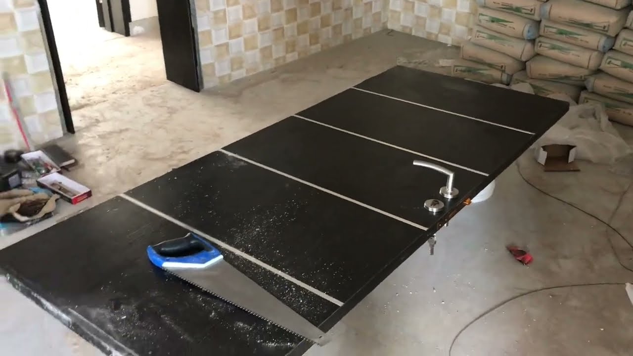 How to install HDF wooden doors for internal house finishes