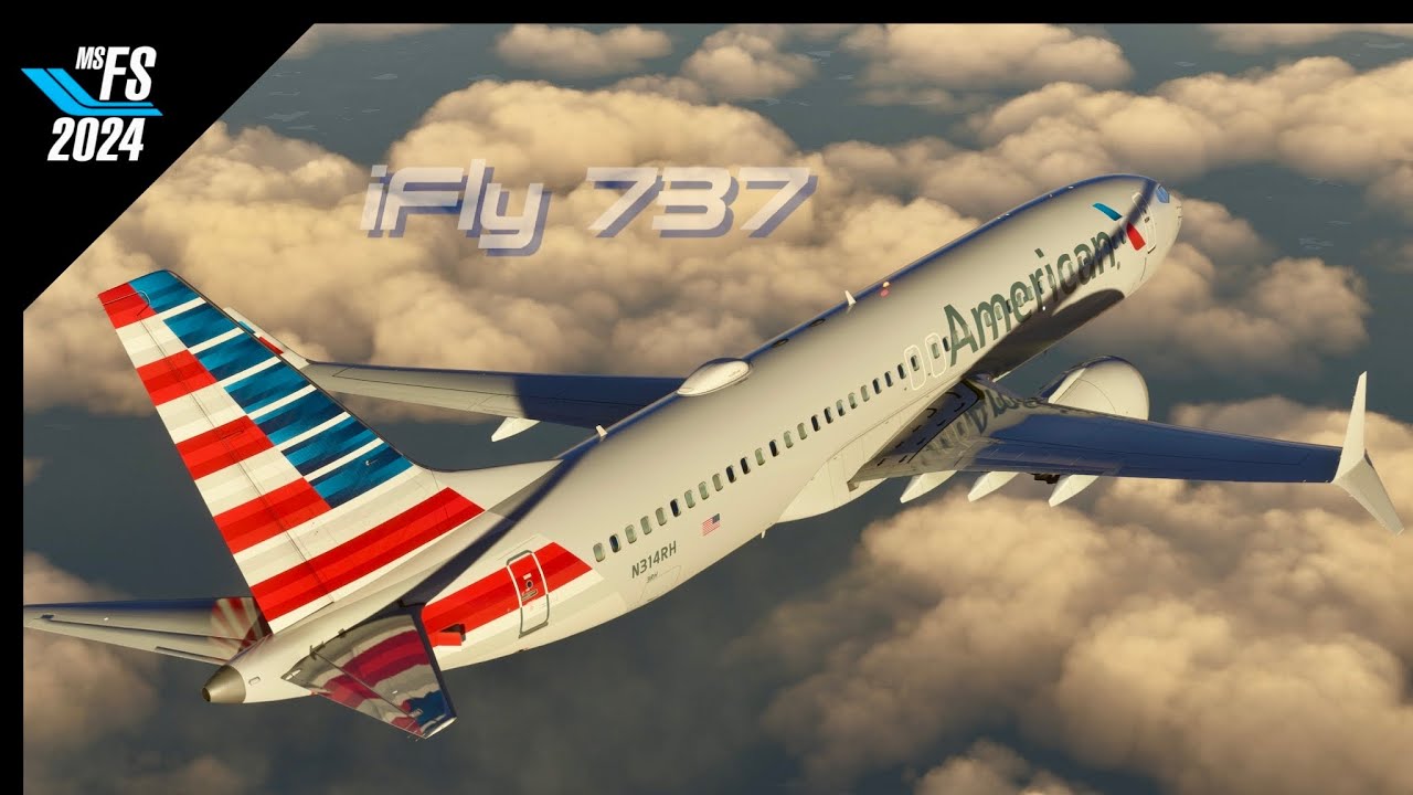 MSFS2024 | Best Airliner In The Sim | iFly American Airlines Boeing 737 MAX | Vero Beach to Dulles 