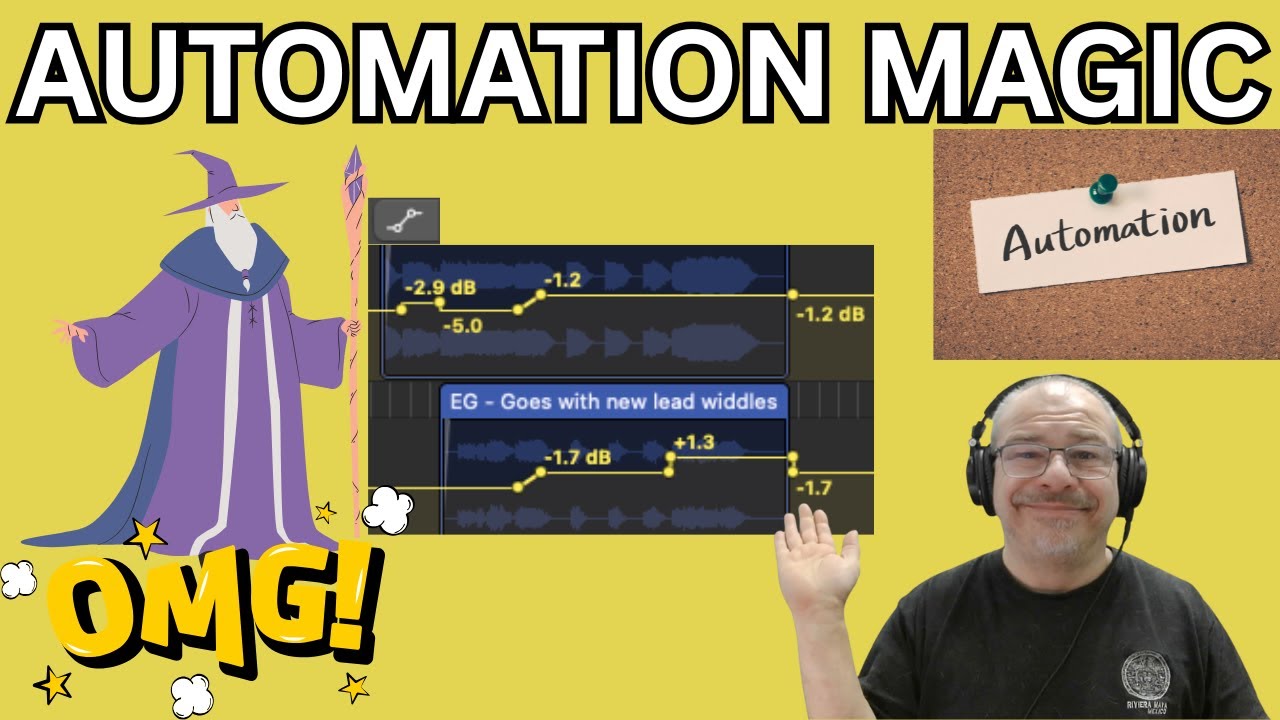 HOW TO:  Automation Magic using Logic Pro