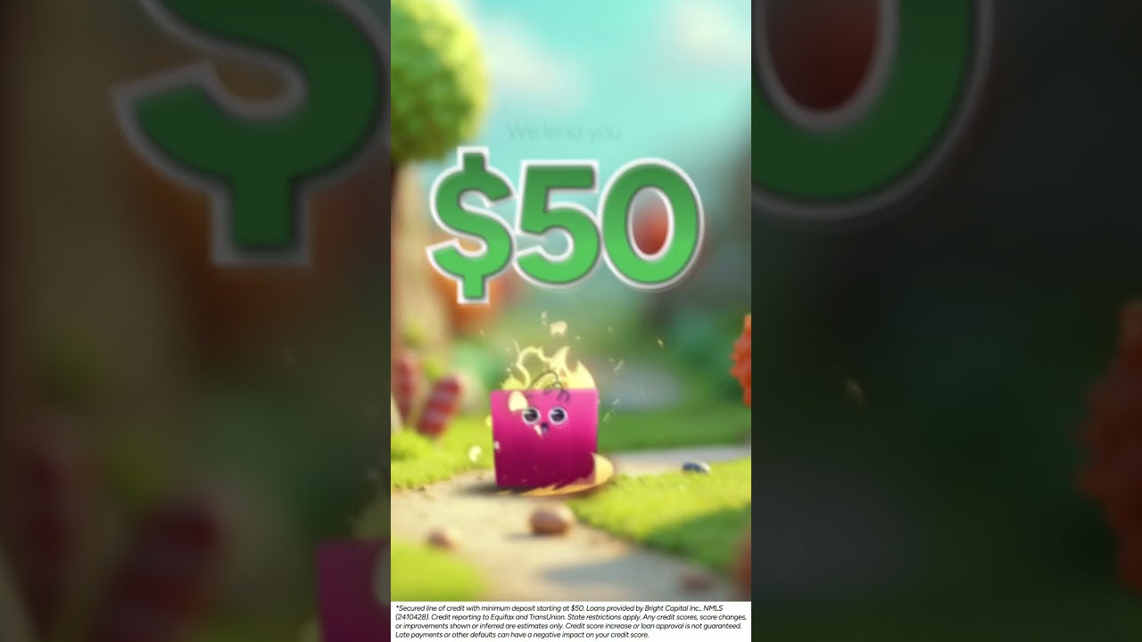 Build credit with just $50