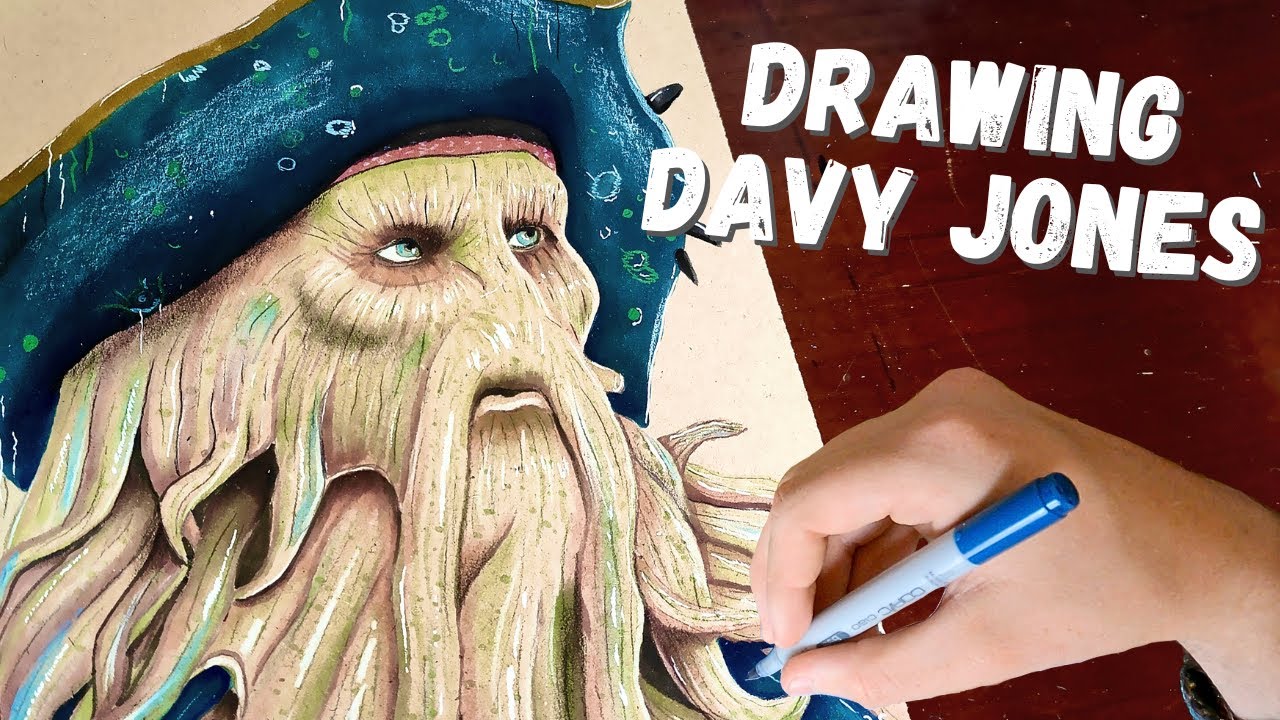 Let's draw Davy Jones