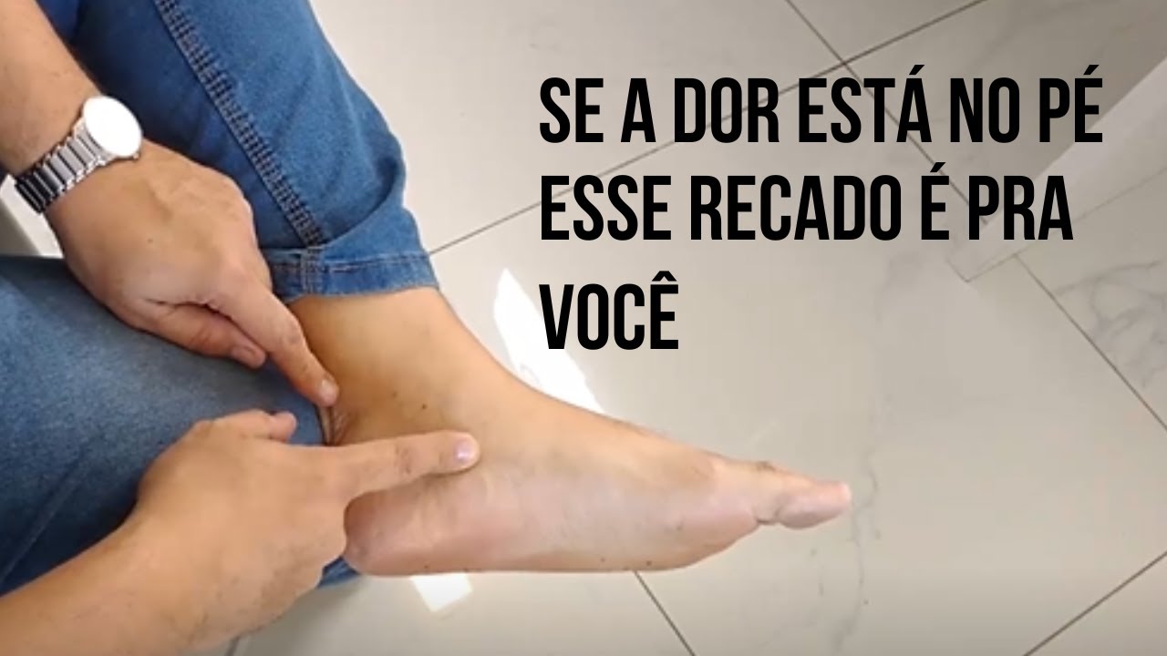 🦶 Se a dor está no pé todo, esse recado é pra você