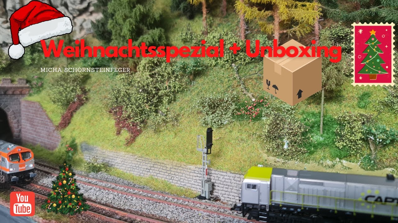 Let`s Play TT Modellbahn #21 - Weihnachtsspezial + Unboxing