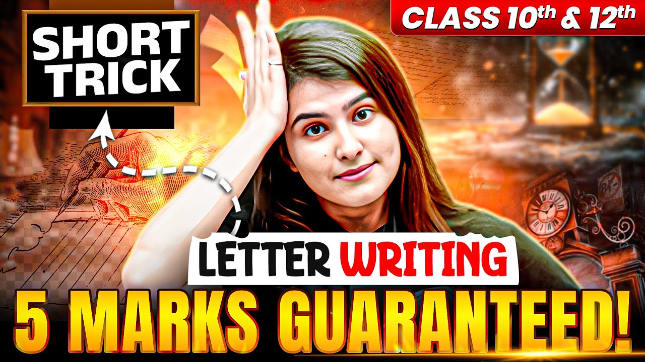 📢Letter Writing for MP Board Class 10th & 12th | Format, Tips & Tricks | MP Board Wallah English