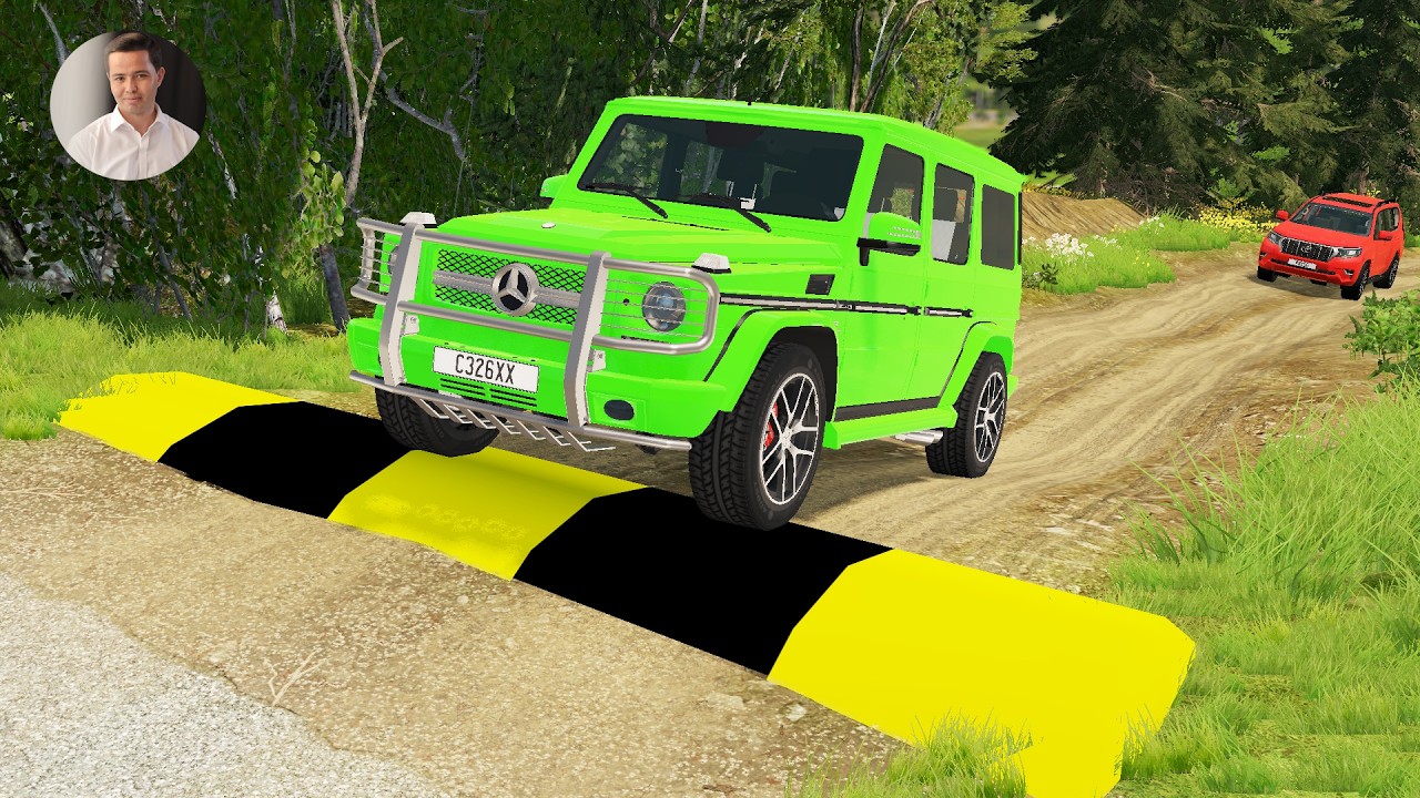 Cars vs Speed Bump  #0022