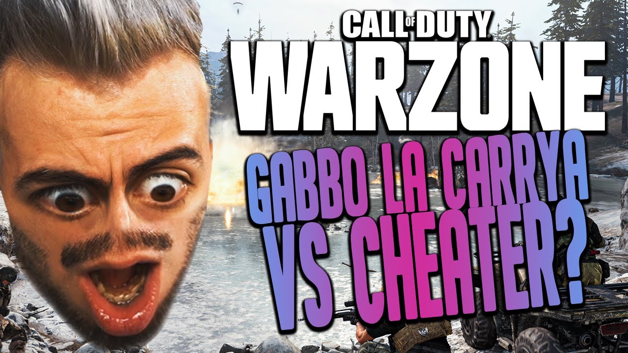 GABBO LA CARRYA CONTRO I CHEATER? Warzone Battle Royale