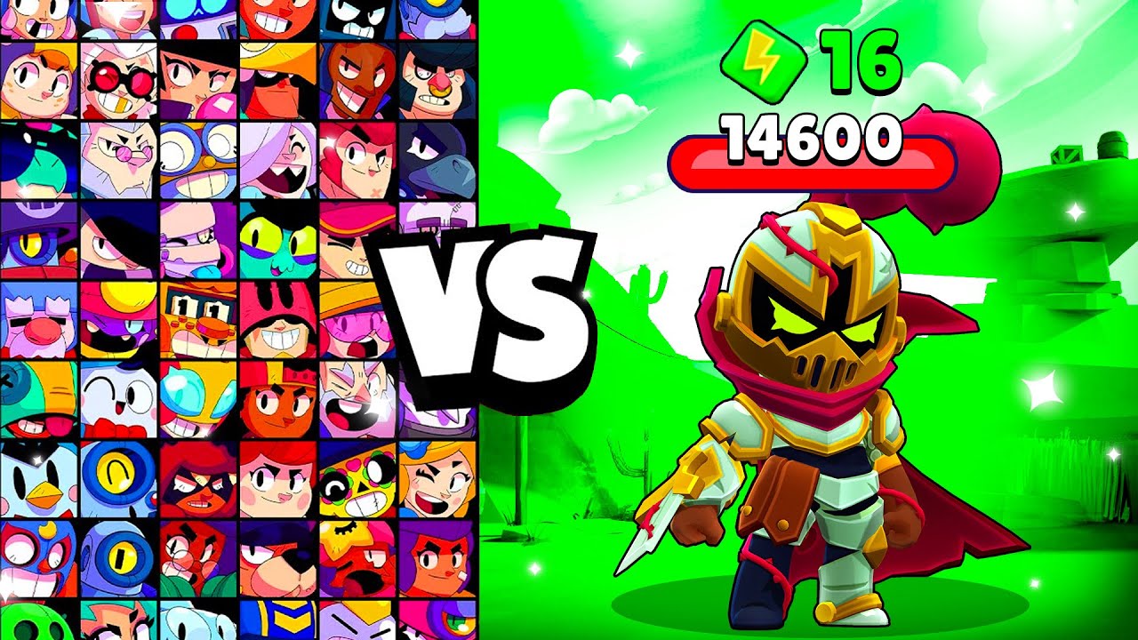 Найт Лили против всех бойцов! С 16 бонусами! | Brawl Stars