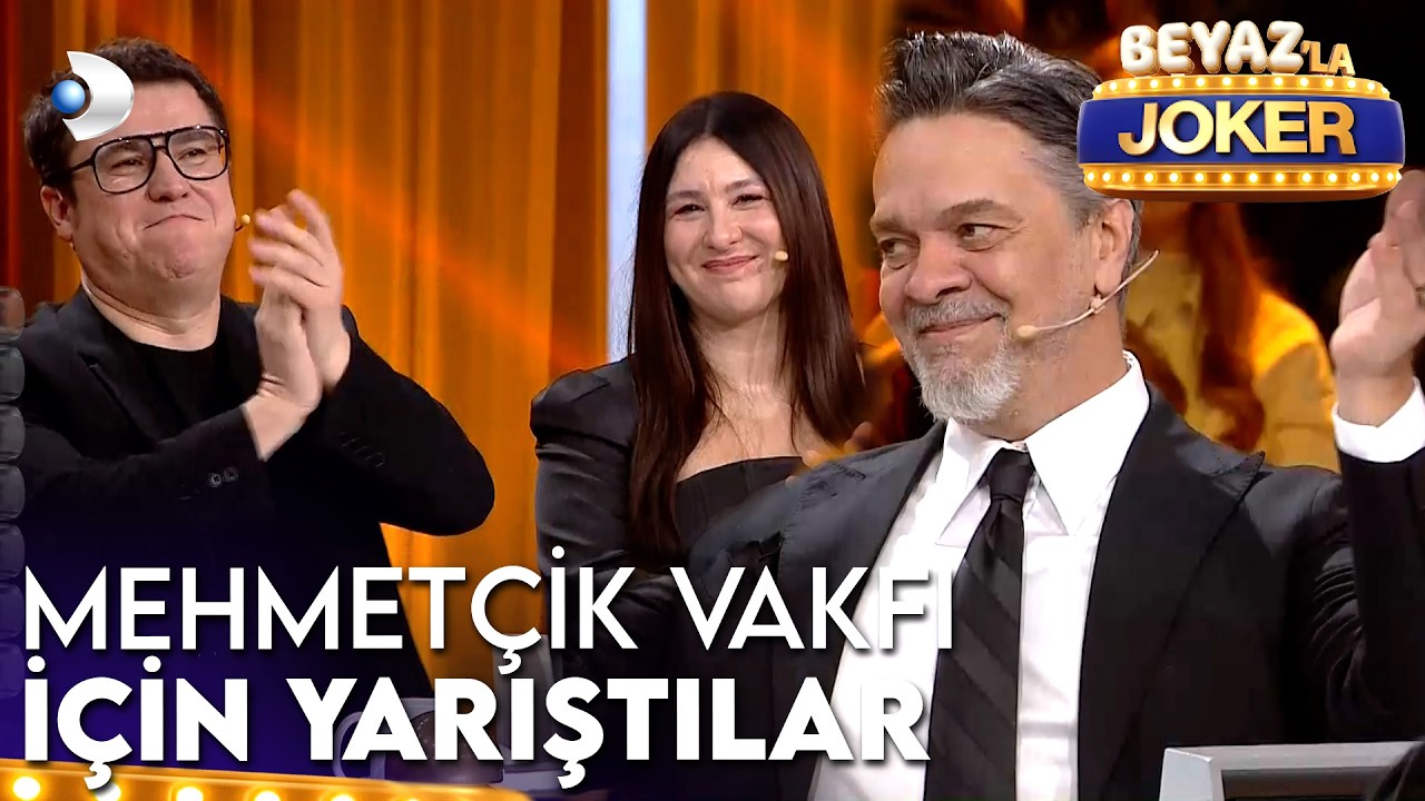İbrahim Büyükak ve Yasemin Sakallıoğlu Mehmetçik Vakfı İçin Yarıştı! - Beyaz'la Joker