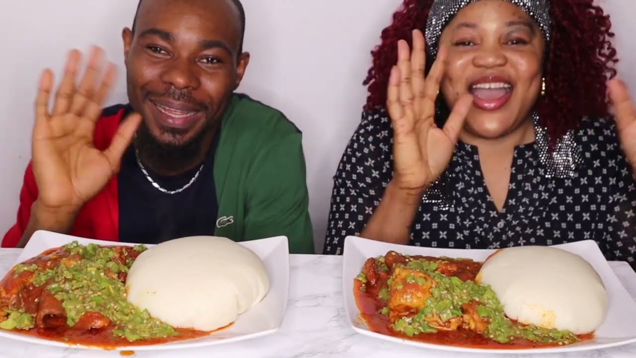 PRANK On Hubby Fufu And Okro Stew Mukprank