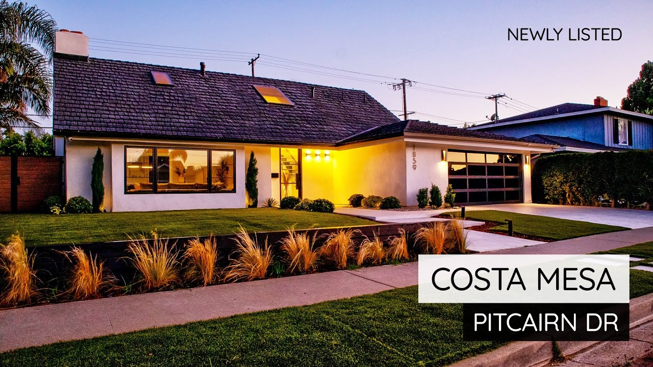 Modern house for sale ⭐ 1859 Pitcairn Dr, Costa Mesa, CA / 4 bed, 4 bath