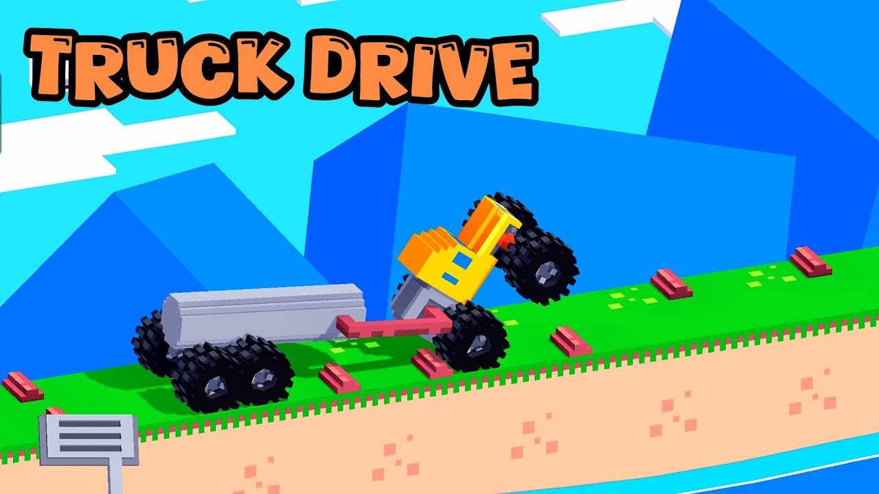 Fancade Truck Drive Gameplay | All Levels Walkthrough