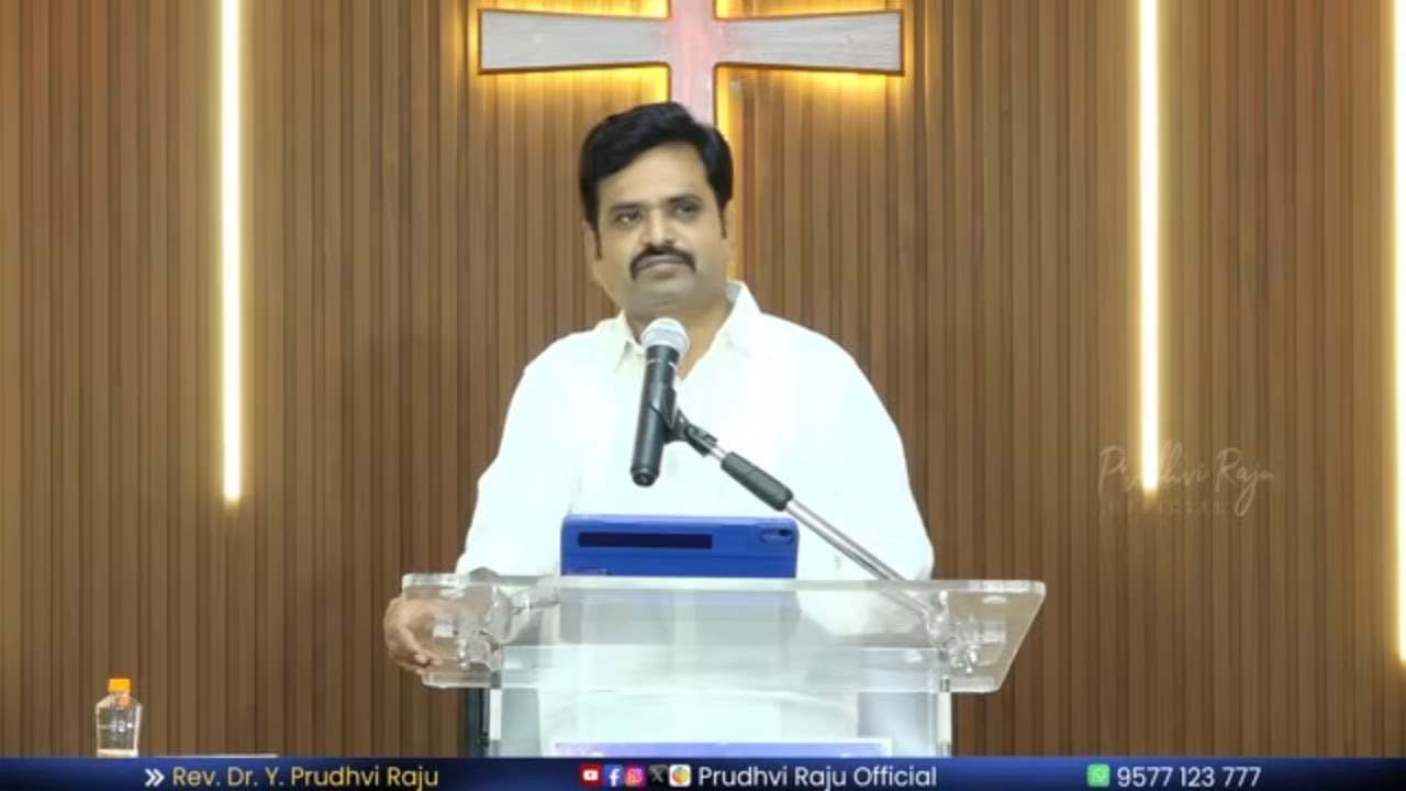🛑#fridayfastingprayer #biblestudy - 9th January 2026 - ECI Gethsemane Church || Pas. Prudhvi Raju