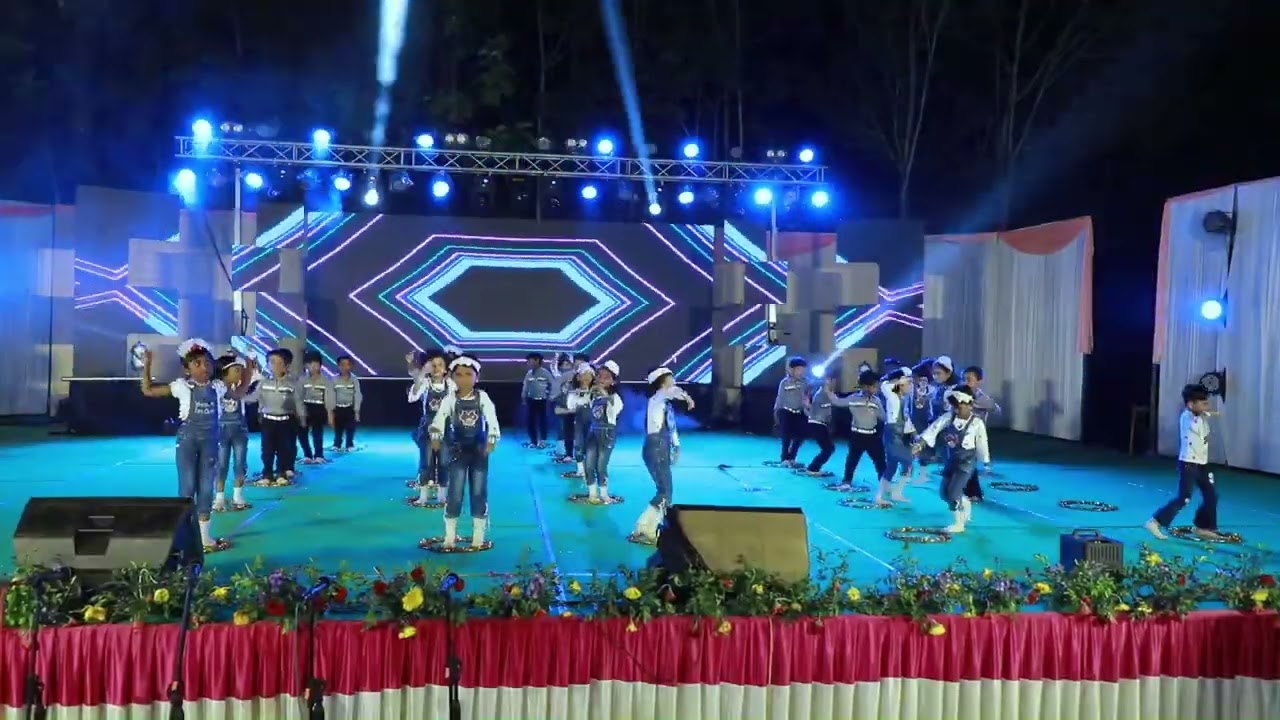SKG-B Dance - Taki Taki - Spanish Rap | 14th Annual Day || Lahai Kidzee Preschool, Mylode