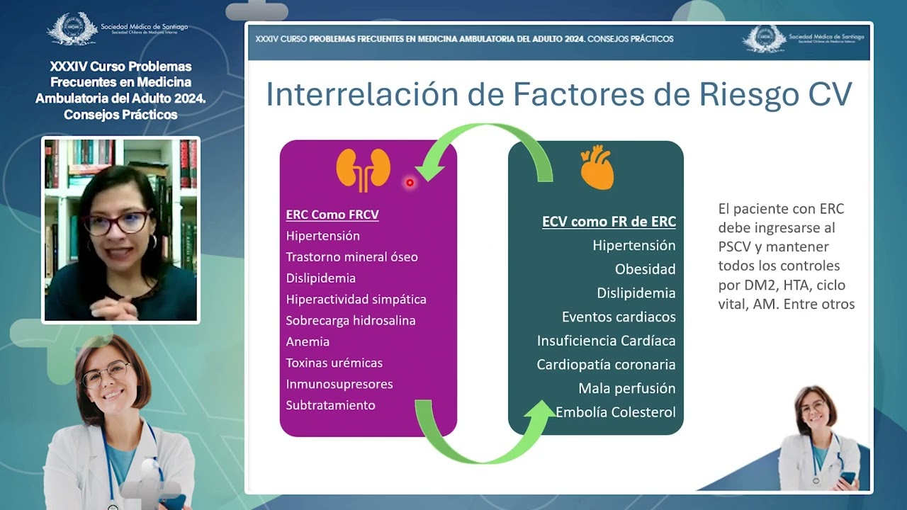 Complicaciones frecuentes de ERC y claves para su manejo en APS