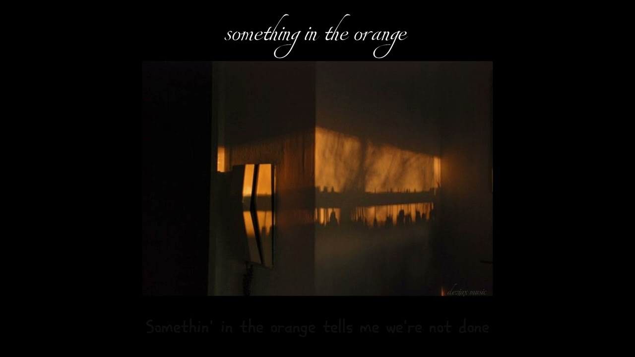 cover by lloyiso - something in the orange | slowed + reverbed | lyrics ♡