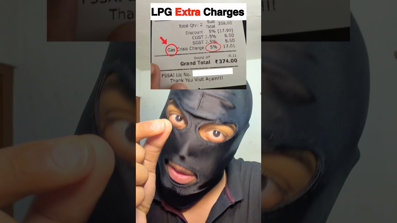 LPG gas 😱 ￼￼extra charges
