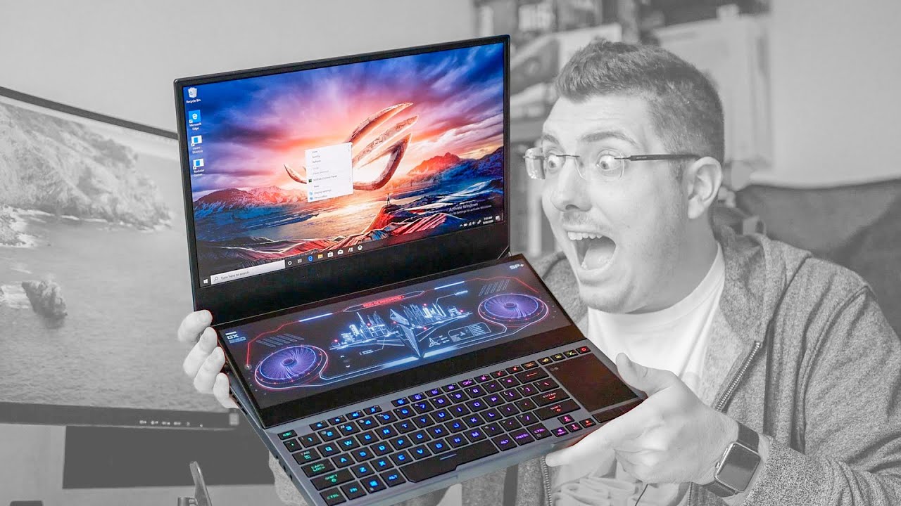 ASUS Zephyrus Duo - 1.500.000 forint, 2 kijelző, világi teljesítmény