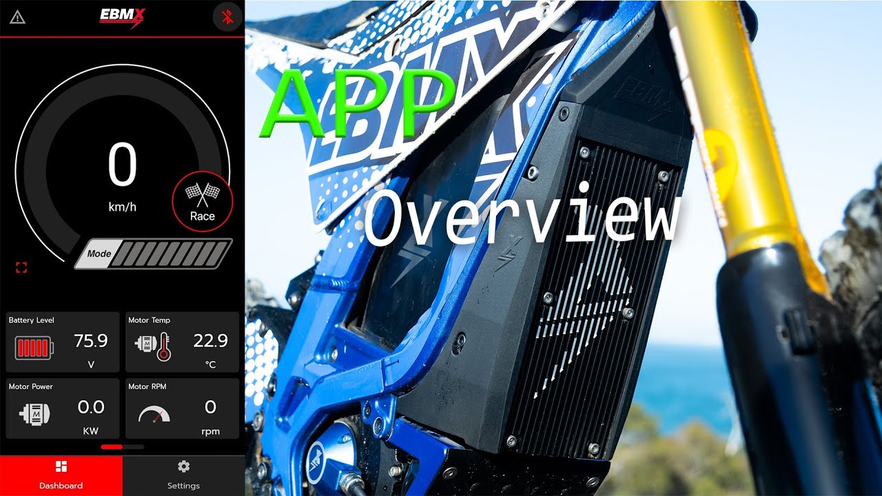 EBMX X9000_V2 APP overview for apple and android
