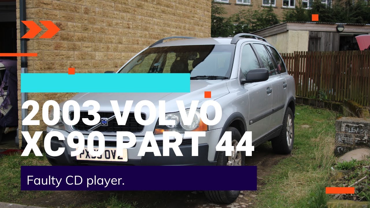 How I tried to fix the BROKEN CD player - 2003 Volvo XC90 Part 44