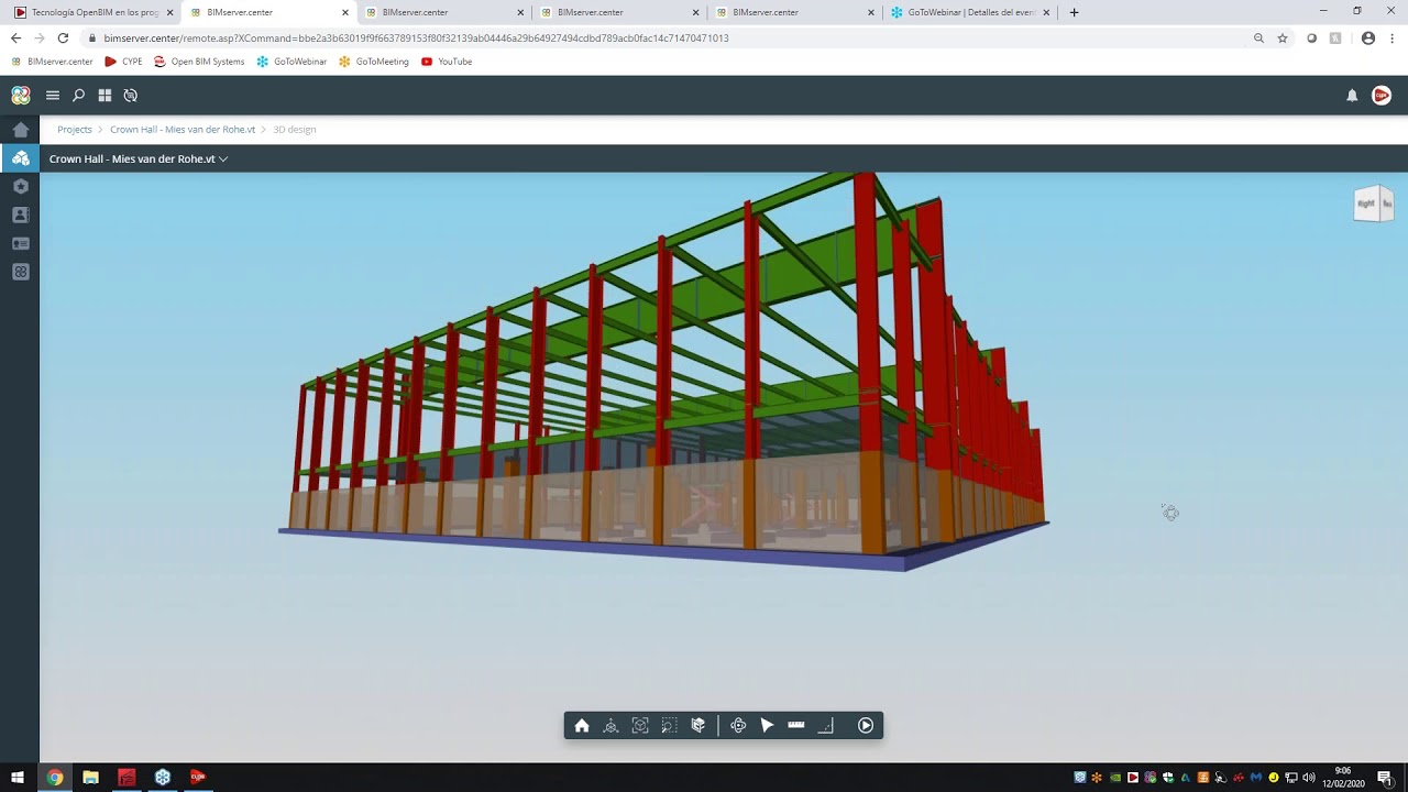 Steel Structure Analysis and Design with CYPE 3D