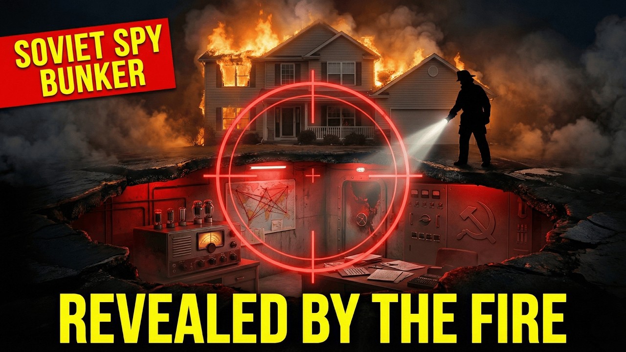 How a House Fire Exposed a Hidden Bunker Used for Soviet Espionage