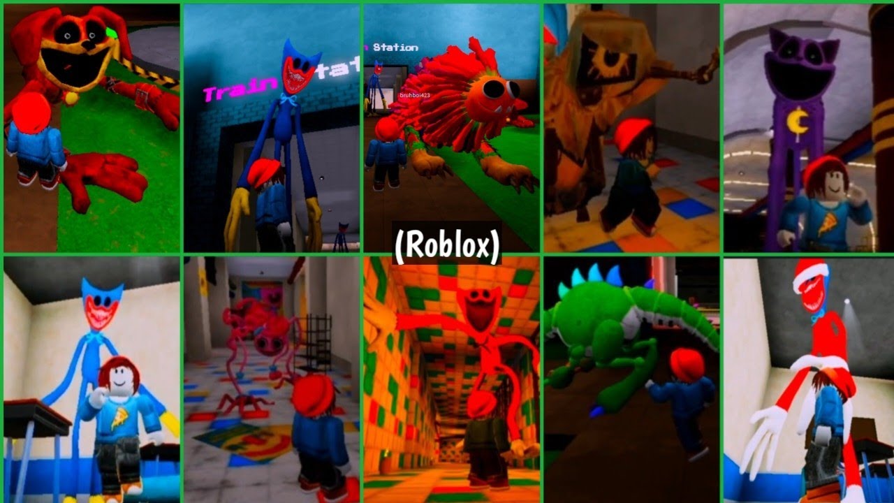  New Update Poppy Playtime 4 - RP All Jumpscere (Roblox)