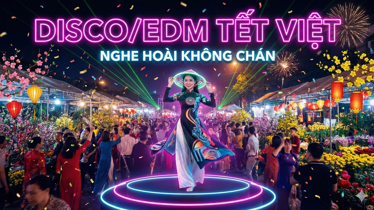 Disco/EDM Việt - Nhạc Tết  Sôi Động || Nghe Hoài Không Chán 2026