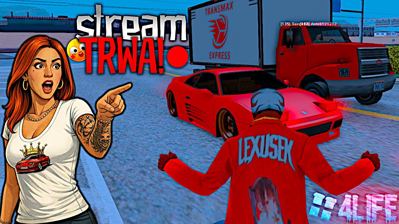 🔴robie mocne wyzwanie xdd| 4Life MTA.