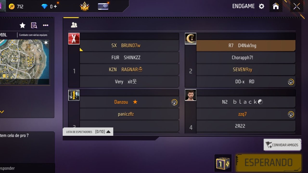 Sala End Game con Bruno7w🇧🇷