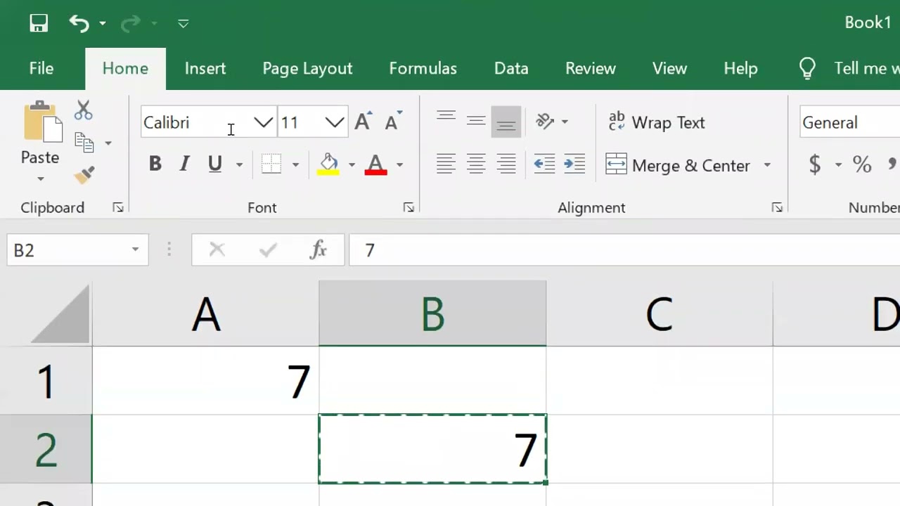Excel 2019-Home