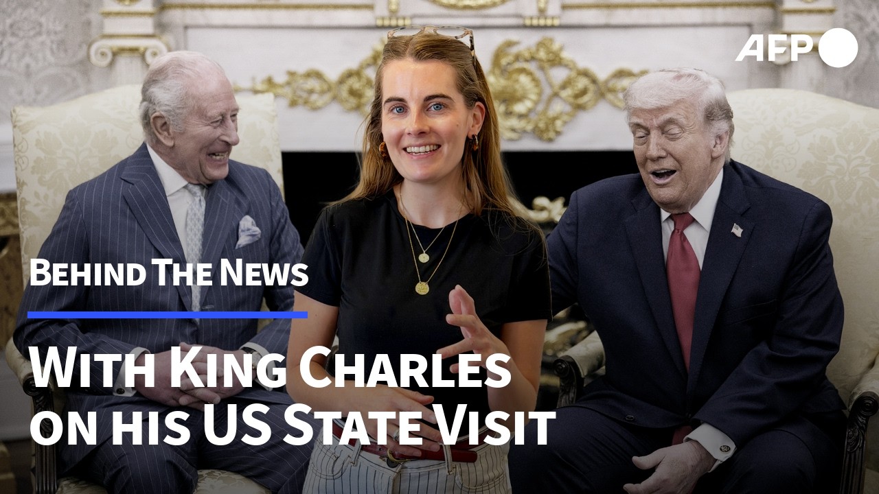 Behind The News: With King Charles on his US and Bermuda State Visits | AFP