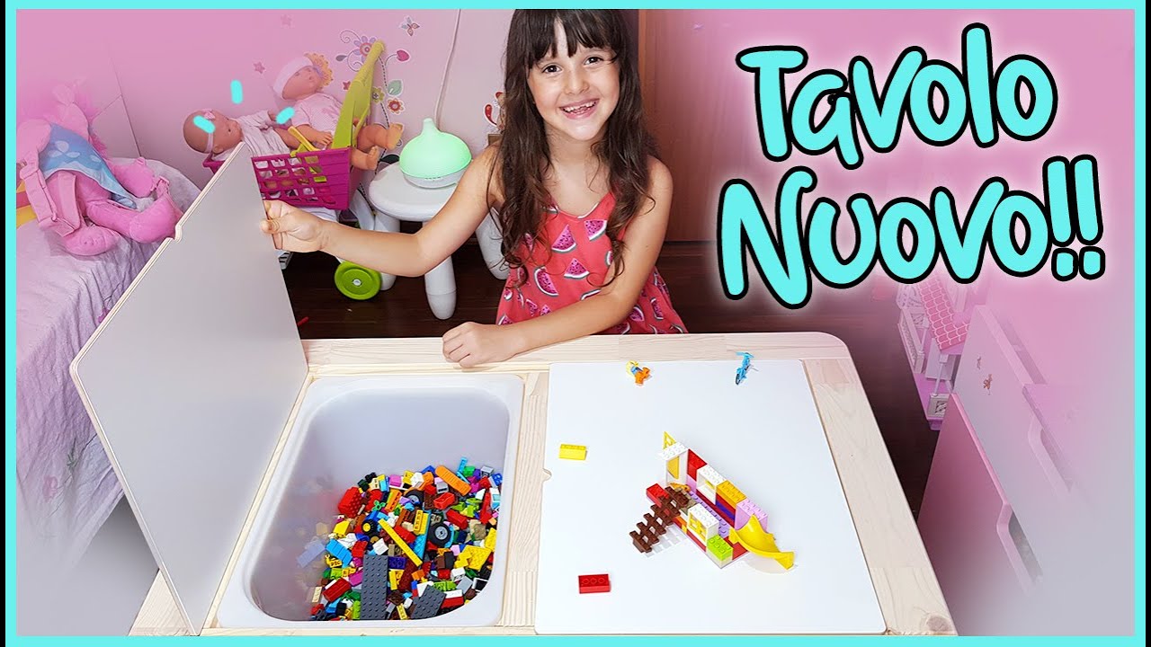 UN NUOVO TAVOLO (Ikea) PER I GIOCHI!