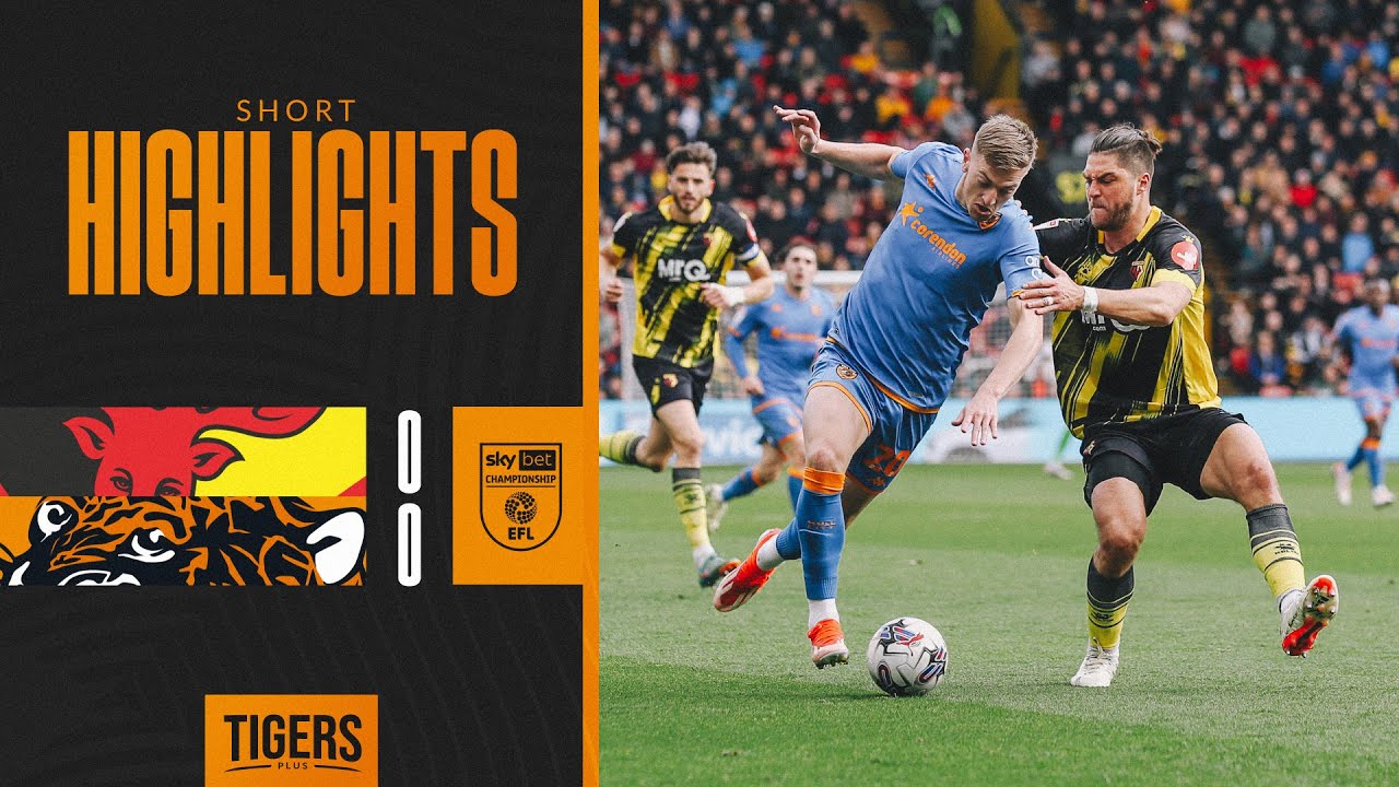 Watford 0-0 Hull City | Short Highlights | Sky Bet Championship