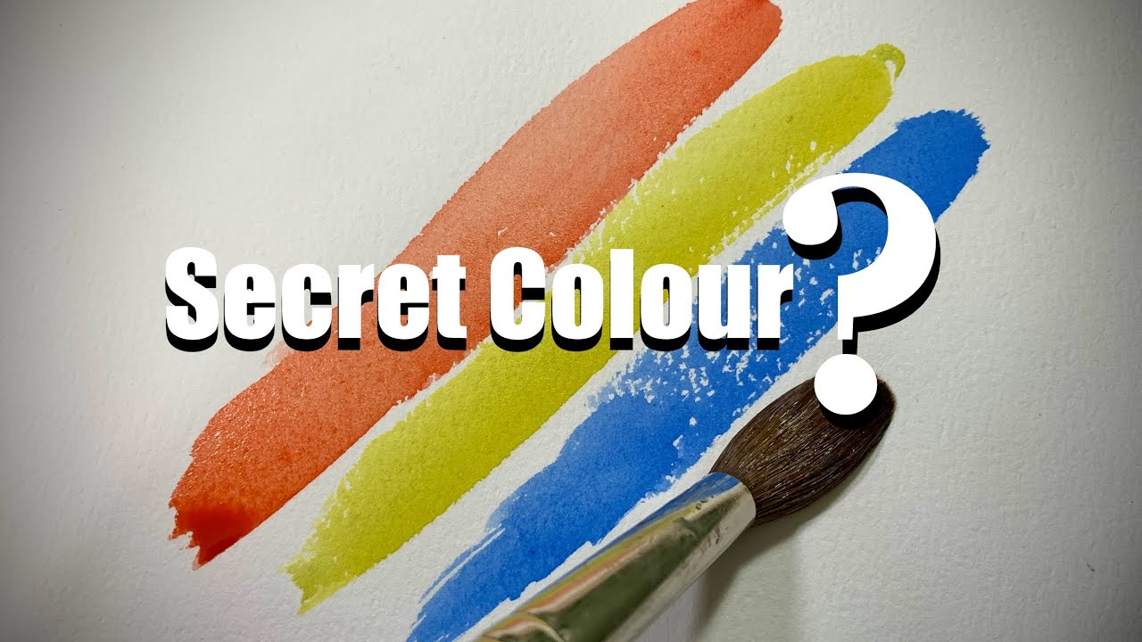 Edward Wesson’s SECRET COLOUR - Watercolour Lesson