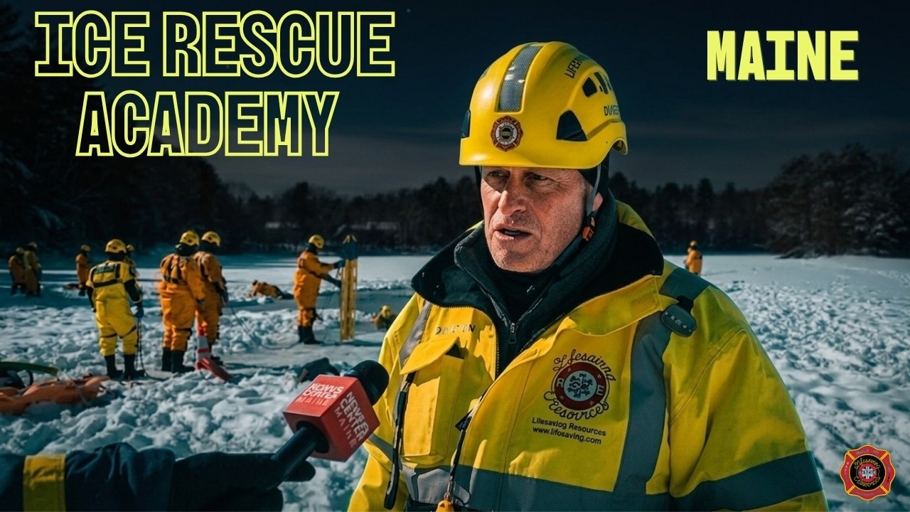 News Center Maine: Firefighters from Maine and across the country train for rescues on the ice
