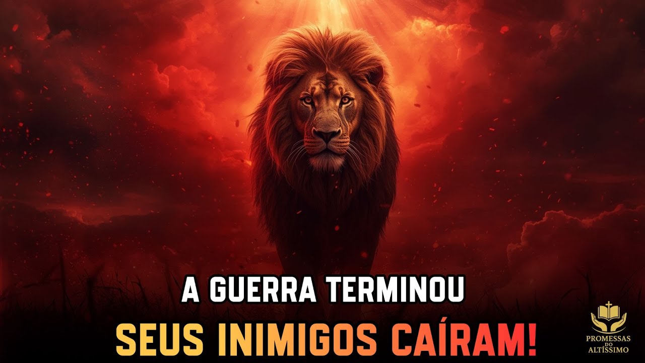 🔥 DEUS SE LEVANTOU CONTRA SEUS INIMIGOS | O LEÃO DE JUDÁ ESTÁ LUTANDO POR VOCÊ (ORE AGORA)