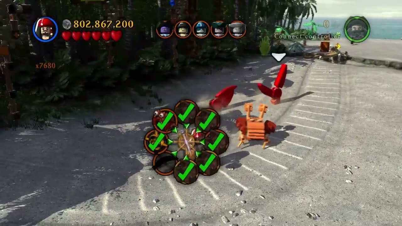 LEGO Pirates of the Caribbean - 100% Guide #9 - Isla Cruces (All Collectibles)