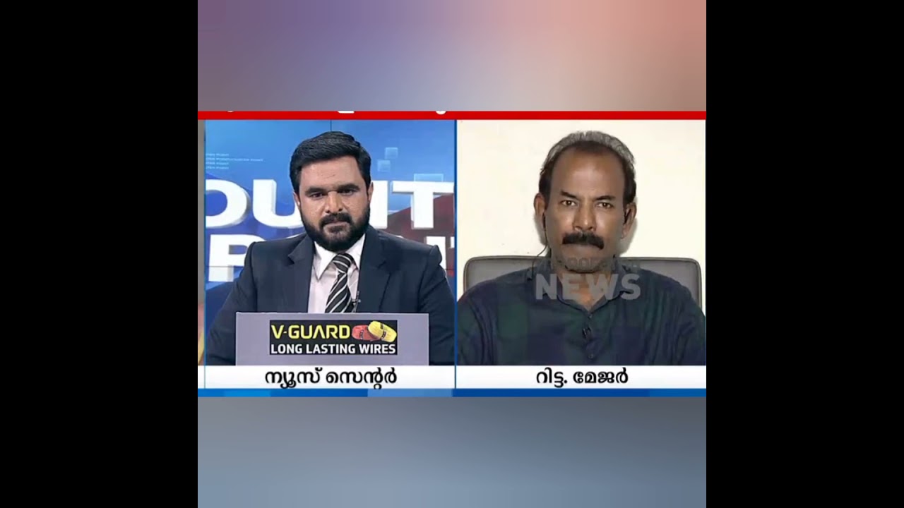 Major Chand malhotra | Major Ravi mass reply to Shama Mohammad | Manorama news debate